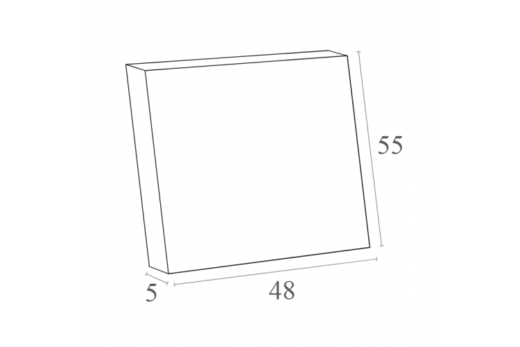 Кресло пластиковое с подушками Portofino Siesta Contract белый, черный, светло-коричневый-3