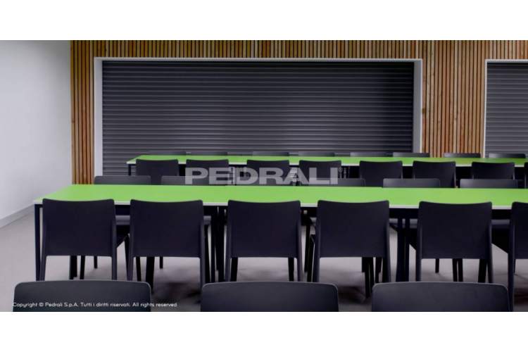 Стул пластиковый Volt PEDRALI черный-8