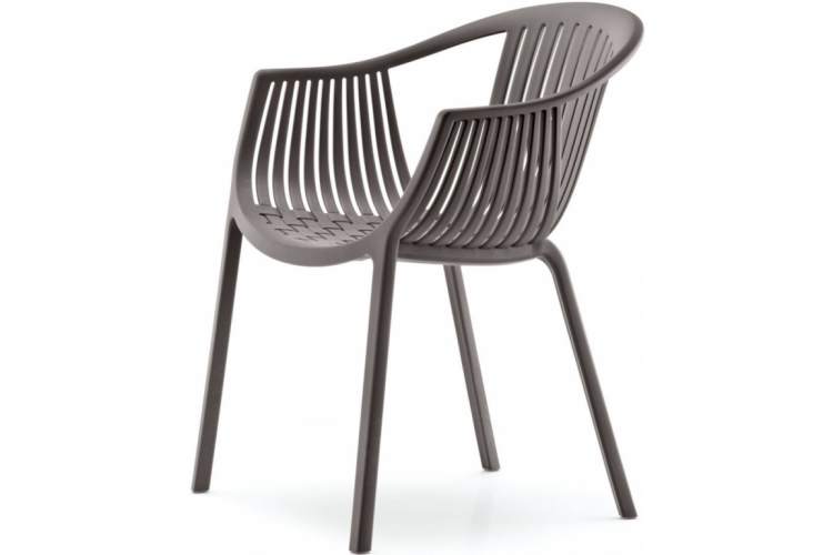 Кресло пластиковое Tatami PEDRALI кофе