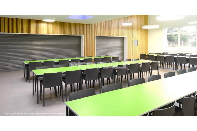 Стул пластиковый Volt PEDRALI черный-5