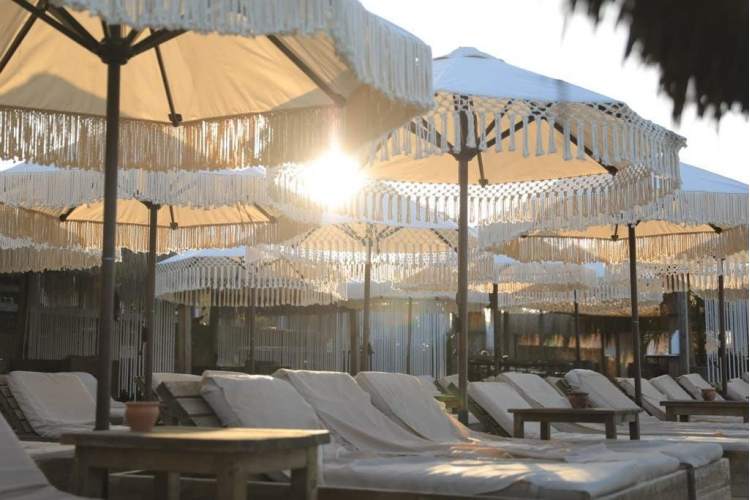 Зонт профессиональный Ø2.5 м Avocado Boho Light THEUMBRELA SEMSIYE EVI бежевый-2