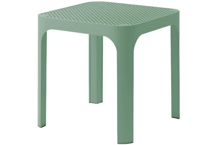 Столик пластиковый журнальный Net Table 40 Nardi мятный