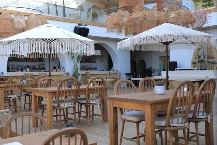 Зонт профессиональный Ø2.5 м Avocado Boho Light THEUMBRELA SEMSIYE EVI бежевый-4