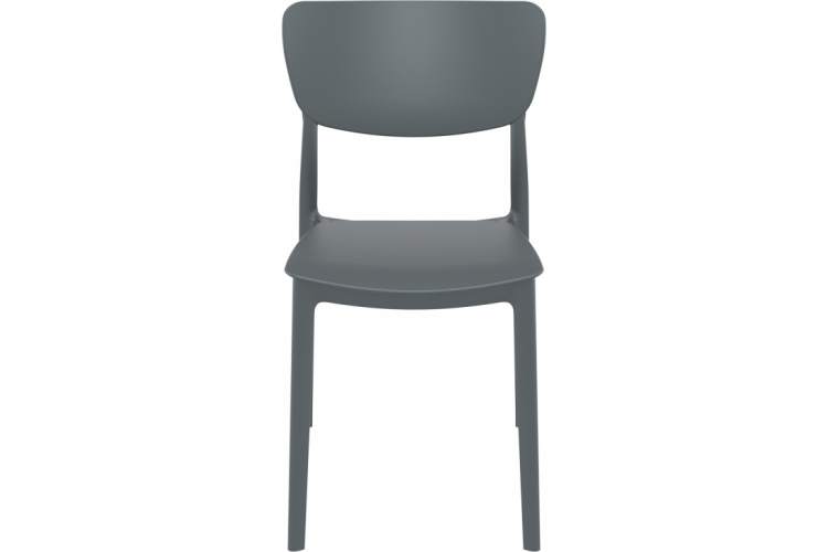Стул пластиковый Monna Siesta Contract темно-серый-5