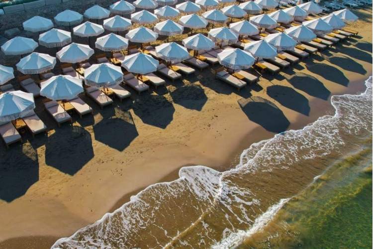 Зонт профессиональный Ø2.5 м Avocado Boho Light THEUMBRELA SEMSIYE EVI бежевый-5