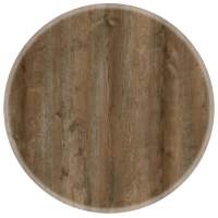 Столешница круглая Werzalit Bistroart Genart золотой, каньонский дуб идальго в гостиную