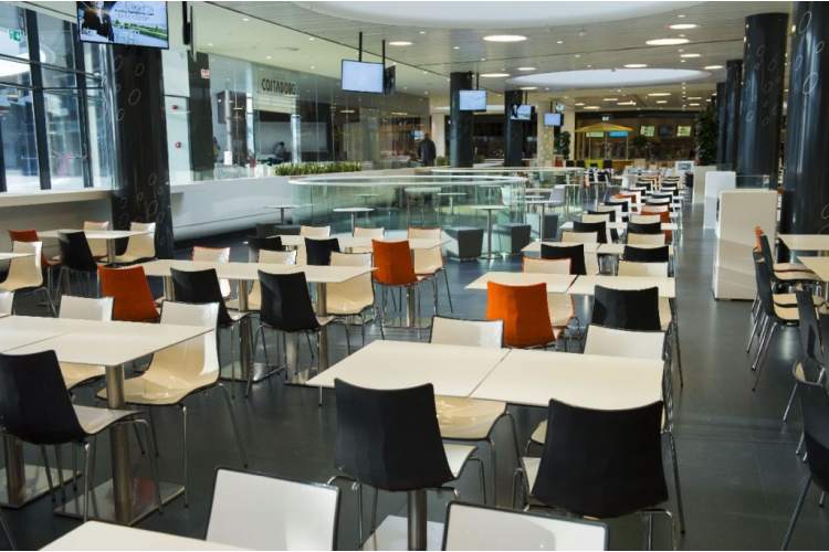 Стул пластиковый Zebra Bicolore 4 legs Scab Design хром, белый, антрацит-3