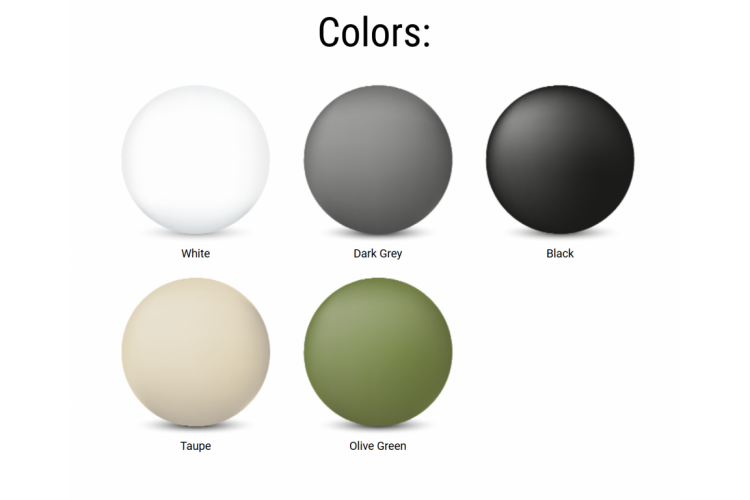 Стол пластиковый Sky Table 80 Siesta Contract темно-серый-2