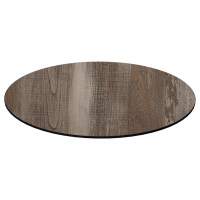 Столешница круглая HPL Fitto Genart исландский дуб 2