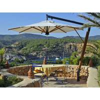 Зонт профессиональный Palladio Braccio Scolaro имитация ироко, слоновая кость