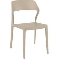 Стул пластиковый Snow Siesta Contract бежевыйбежевый