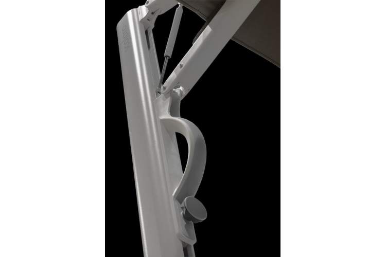 Зонт профессиональный 2.9х2.9 м Astro Titanium Scolaro титан, слоновая кость-7