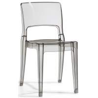 Стул прозрачный Isy Antishock Scab Design серый Стул прозрачный Isy Antishock Scab Design серый