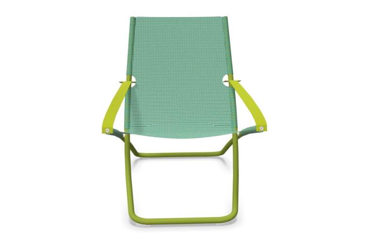 Кресло-шезлонг металлическое Snooze EMU зеленый, мятный-6