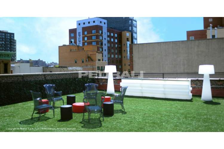 Пуф-столик кофейный Wow PEDRALI черный-5