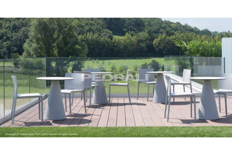 Стул пластиковый Volt PEDRALI бежевый-8