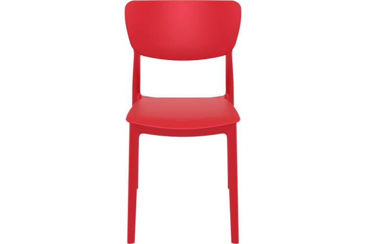 Стул пластиковый Monna Siesta Contract красный-5