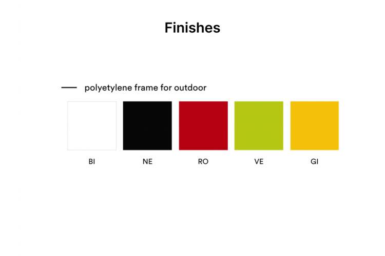 Пуф-столик кофейный Wow PEDRALI черный-1