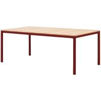 Стол обеденный деревянный Armona Tagliamento терракотовый, натуральный