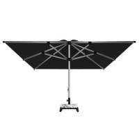 Зонт профессиональный Avocado THEUMBRELA SEMSIYE EVI серебристый, черный