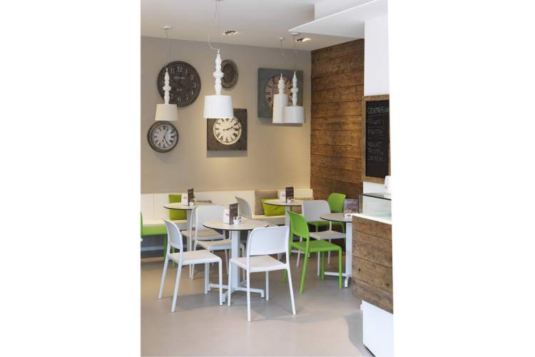 Стул пластиковый Riva Bistrot Nardi белый-4