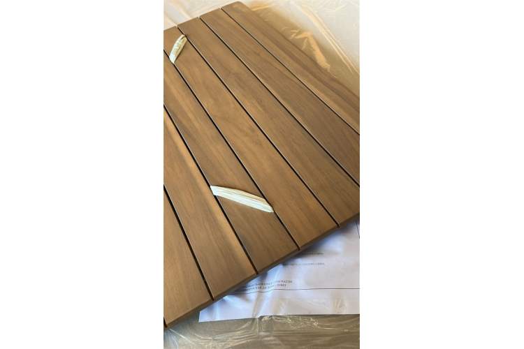 Стол деревянный обеденный Eloise Tagliamento песочный-6