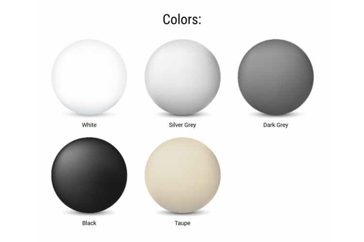 Столик пластиковый для лежака Ocean Side Table Siesta Contract черный-2