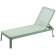 Шезлонг-лежак пластиковый Plano Nardi мятный