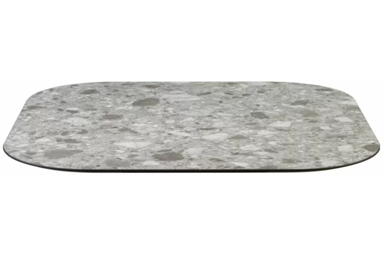 Столешница квадратная со скругленными углами Compact Laminate Scab Design зернистый