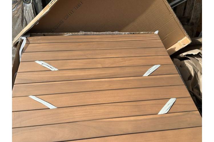 Стол деревянный обеденный Eloise Tagliamento песочный-5