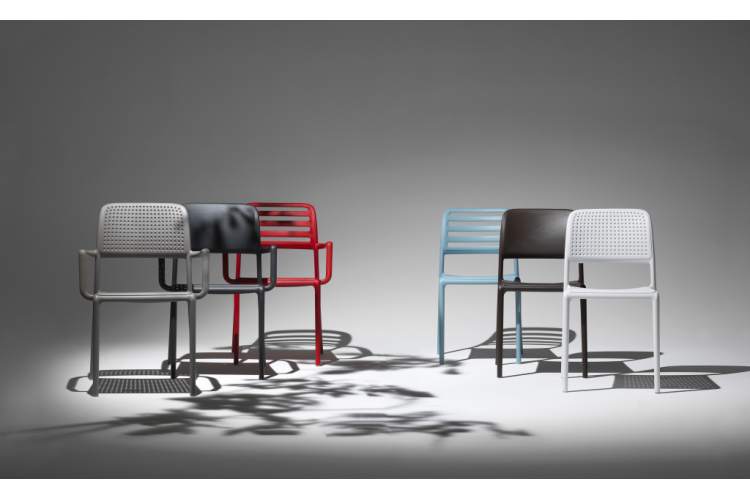 Стул пластиковый Riva Bistrot Nardi белый-7