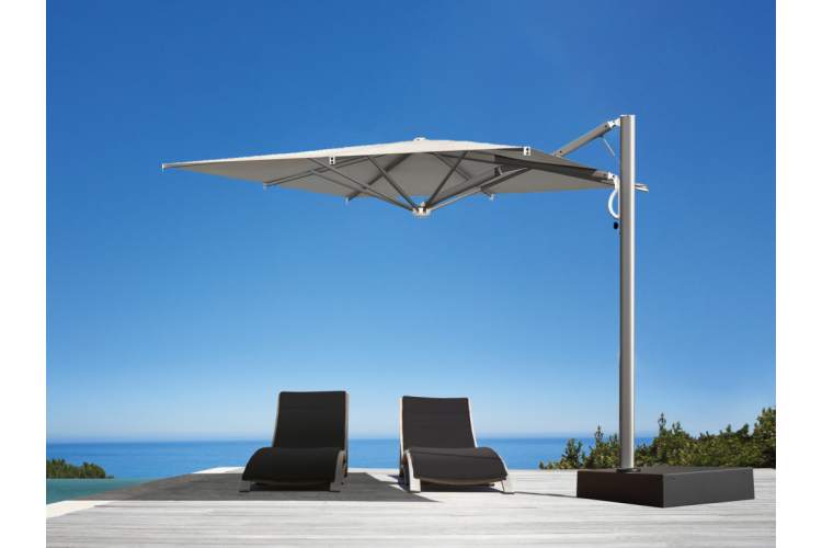 Зонт профессиональный 2.9х2.9 м Astro Titanium Scolaro титан, слоновая кость