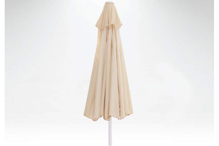 Зонт пляжный профессиональный 2х2 м Kiwi Clips THEUMBRELA SEMSIYE EVI бежевый-5