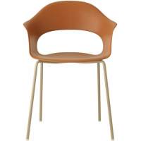 Кресло пластиковое Lady B Scab Design тортора, терракотовый Кресло пластиковое Lady B Scab Design тортора, терракотовый