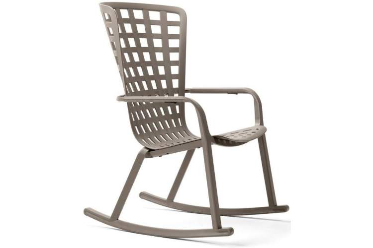 Кресло-качалка пластиковое Folio Nardi тортора