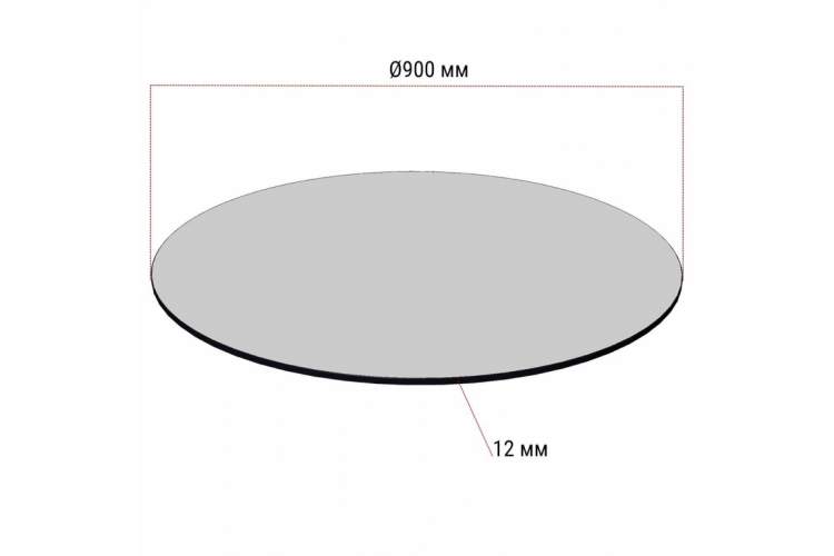 Стол обеденный Fuoz HPL Genart черный, индийский шесман-4