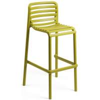 Стул пластиковый барный Doga Stool Nardi грушевый Стул пластиковый барный Doga Stool Nardi грушевый