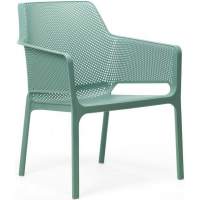 Кресло пластиковое Net Relax Nardi ментоловый Кресло пластиковое Net Relax Nardi ментоловый