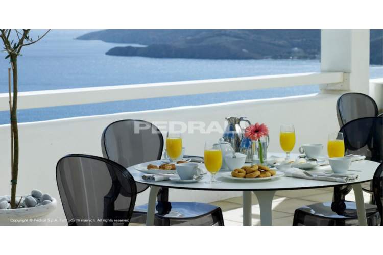 Стул прозрачный Queen PEDRALI серый-6