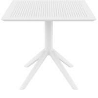 Стол пластиковый Sky Table 80 Siesta Contract белый