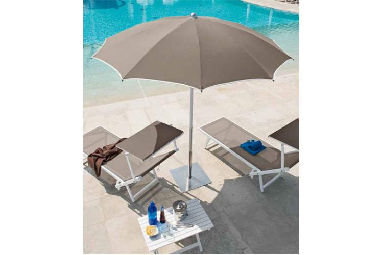 Зонт пляжный профессиональный Ø2.4 м Cezanne Magnani тортора