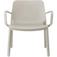 Стул Кресло пластиковое Ginevra Lounge Scab Design тортора Стул Кресло пластиковое Ginevra Lounge Scab Design тортора