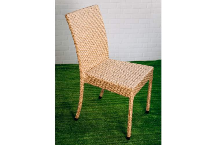 Стул плетеный Dove ReeHouse бежевый люкс-6