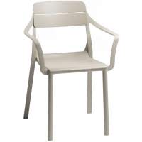 Кресло пластиковое Cassia Nardi бежевый