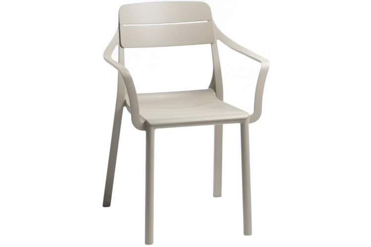 Кресло пластиковое Cassia Nardi бежевый