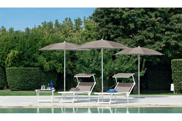 Зонт пляжный профессиональный Ø2.4 м Cezanne Magnani тортора-5