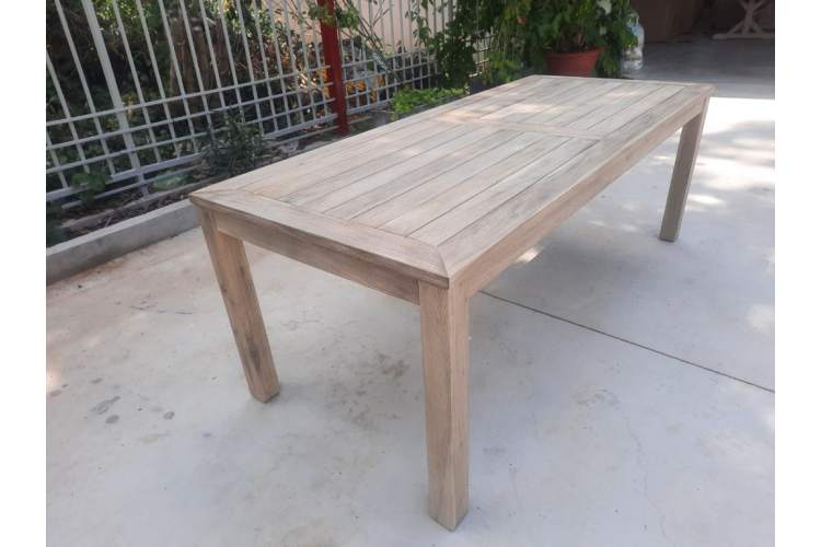 Стол деревянный обеденный Kia Tagliamento натуральный-8