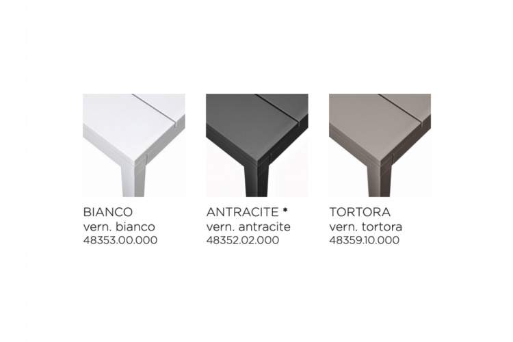 Стол пластиковый раздвижной Rio 140 Extensibile Nardi белый-2