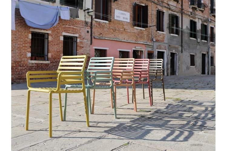 Кресло пластиковое Doga Nardi табак-6