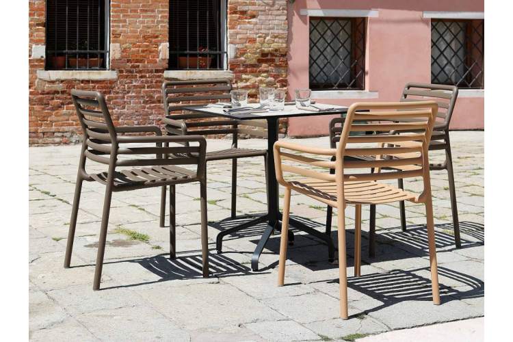 Кресло пластиковое Doga Nardi табак-5